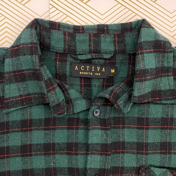 ACTIVA Sports Inc men’s long sleeve flannel - Picture 3 of 8